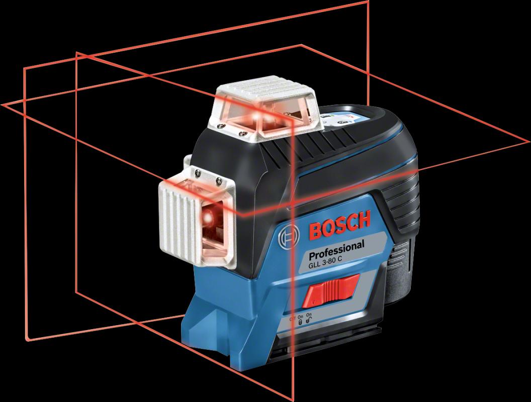 Bosch Çizgi Hizalama Lazeri GLL 3-80 C (BM 1 ve L-Boxx) - 0601063R02