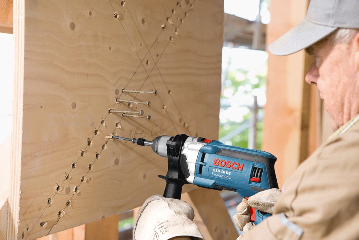 Bosch 750W Darbeli Vidalama Matkabı GSB 16 RE - 060114E500