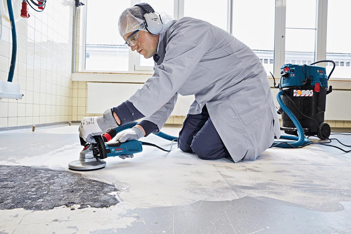 Bosch 1500W Avuç Taşlama Makinesi GBR 15 CA (125 mm Beton İçin) - 0601776000