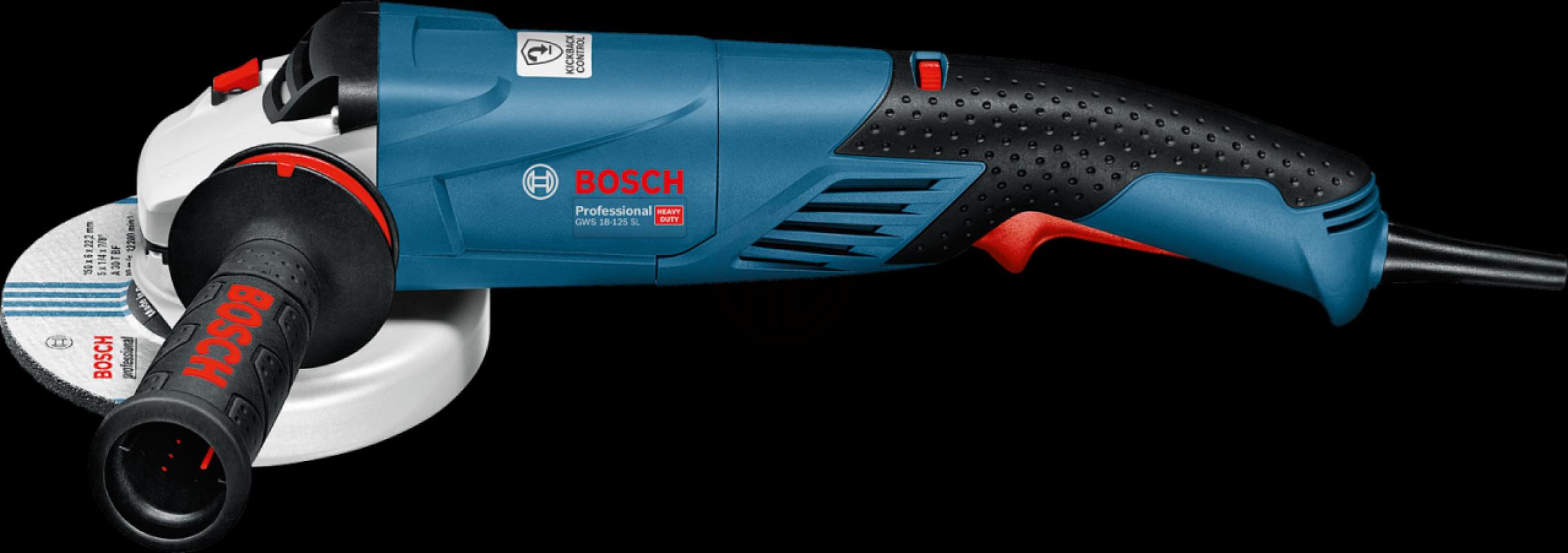 Bosch 1800W Avuç Taşlama Makinesi GWS 18-125 SL (125 mm) - 06017A3200