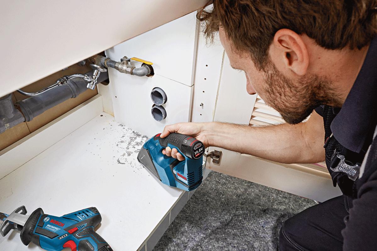 Bosch Akülü Elektrikli Süpürge GAS 12V (Aküsüz) - 06019E3000