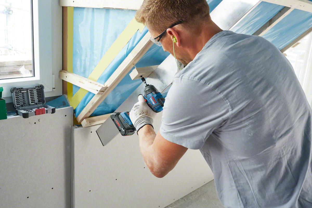 Bosch Akülü Somun Sıkma Makinesi GDR 18V-200C (2 x 4,0 Ah Akü) - 06019G4106