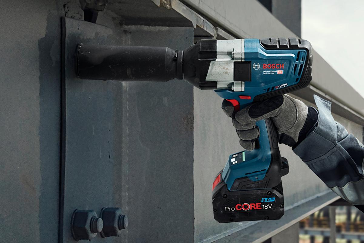 Bosch Akülü somun Sıkma Makinesi GDS 18V-1000 (Aküsüz) - 06019J8300