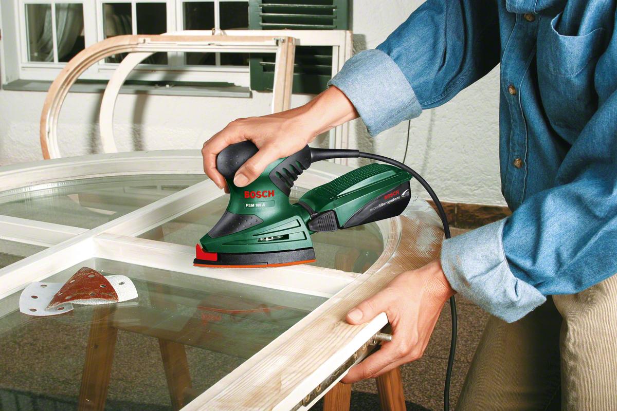 Bosch 160W Zımpara Makinesi PSM 160 A - 0603377000