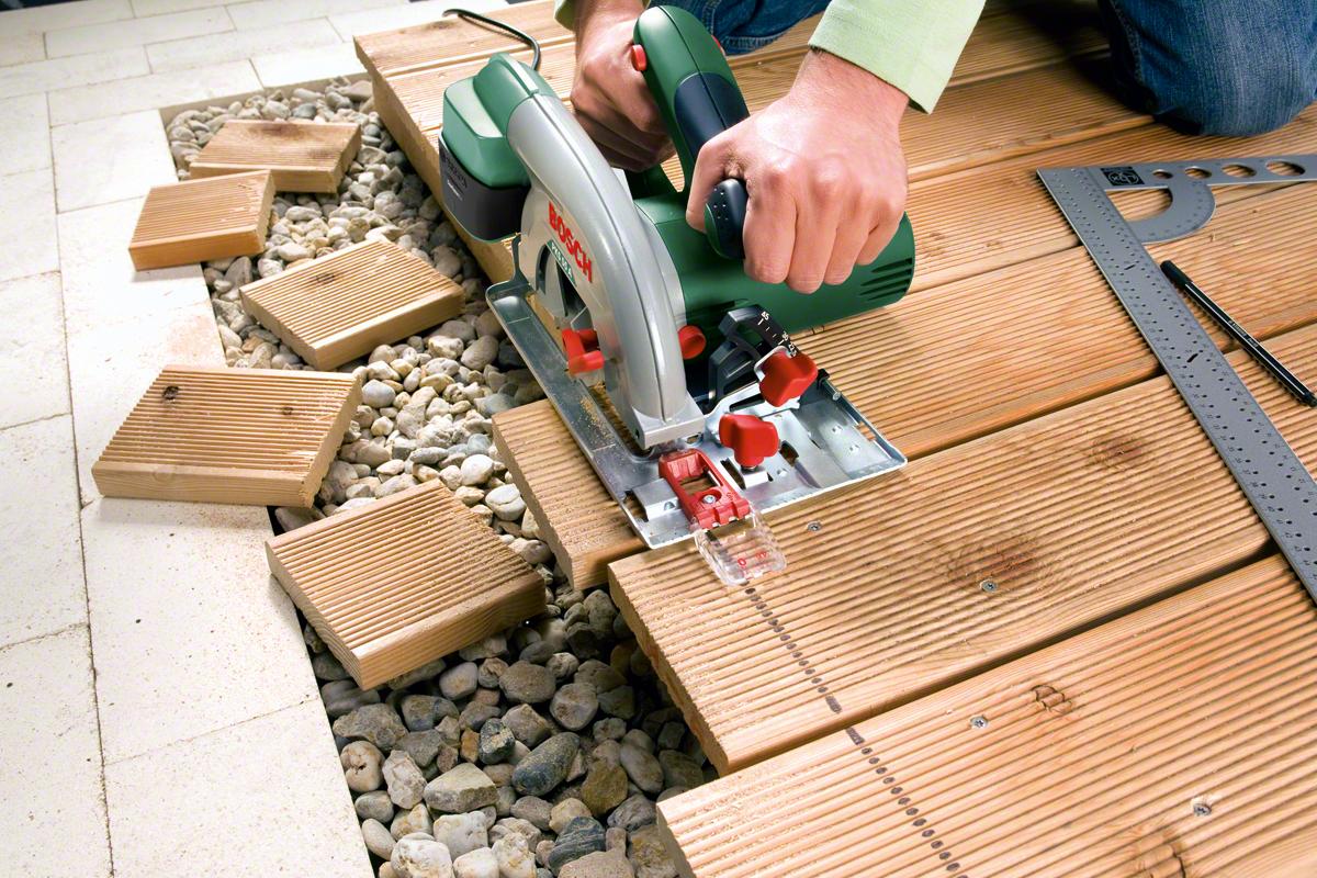 Bosch 1200W Daire Testere Makinesi PKS 55 A - 0603501000