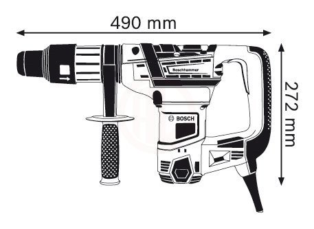 Bosch 1100W Kırıcı Delici Makine GBH 5-40 D - 0611269020