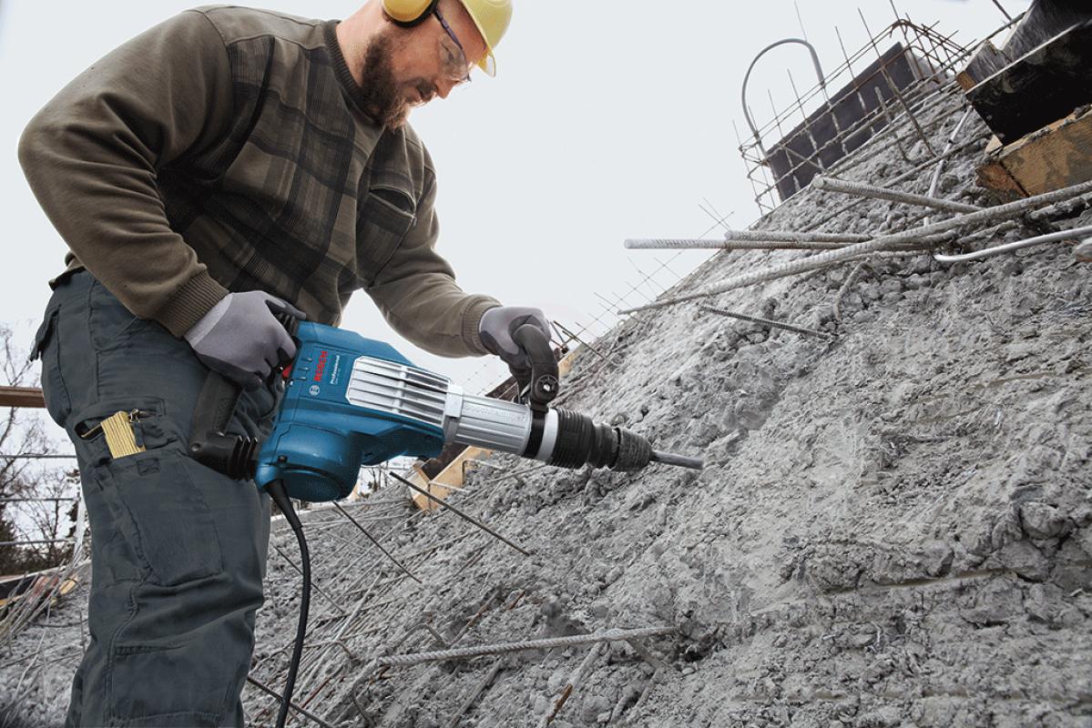 Bosch 1700W Kırıcı Makine GSH 11 VC - 0611336000