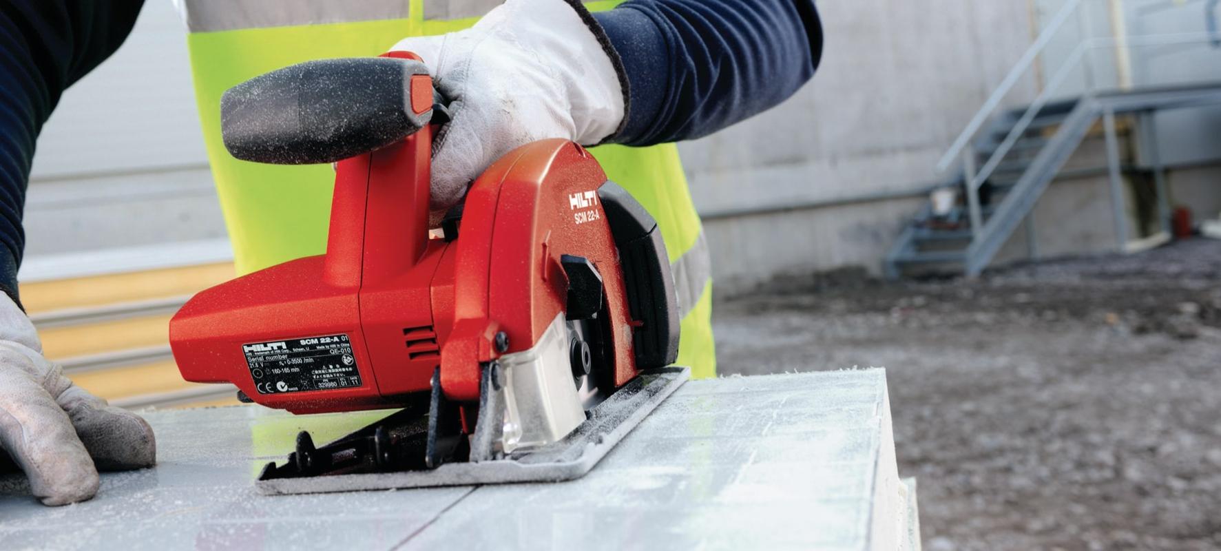 Hilti SCM 22-A Akülü Soğuk Metal Kesici Daire Testere