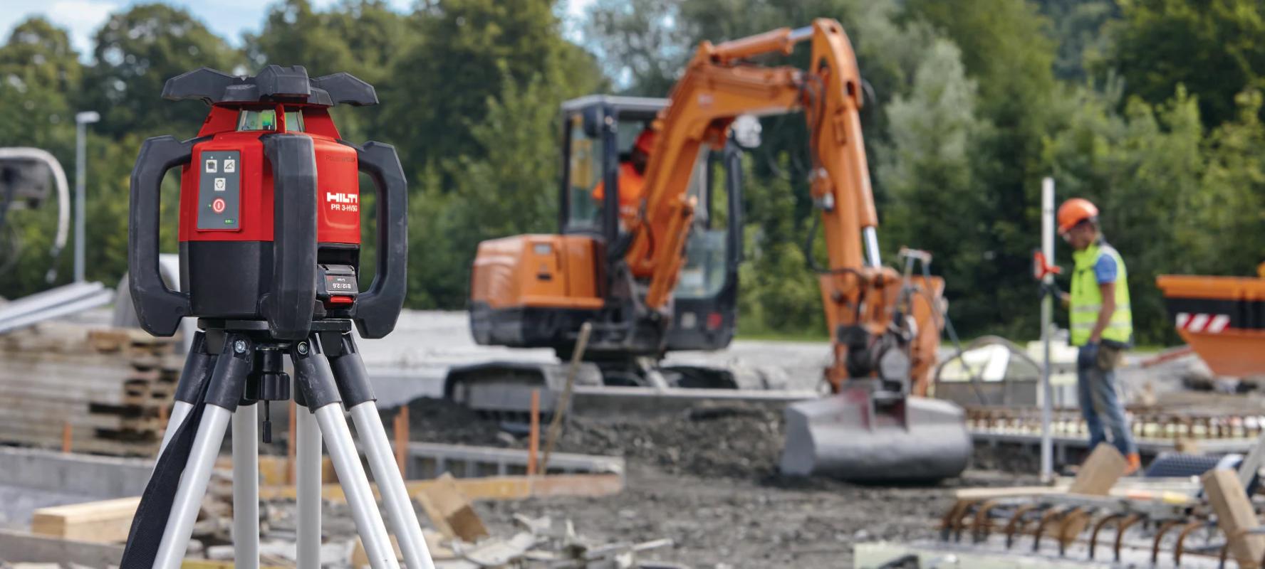 Hilti PR 3-HVSG Pilli İç Mekan Eksenel Terazi