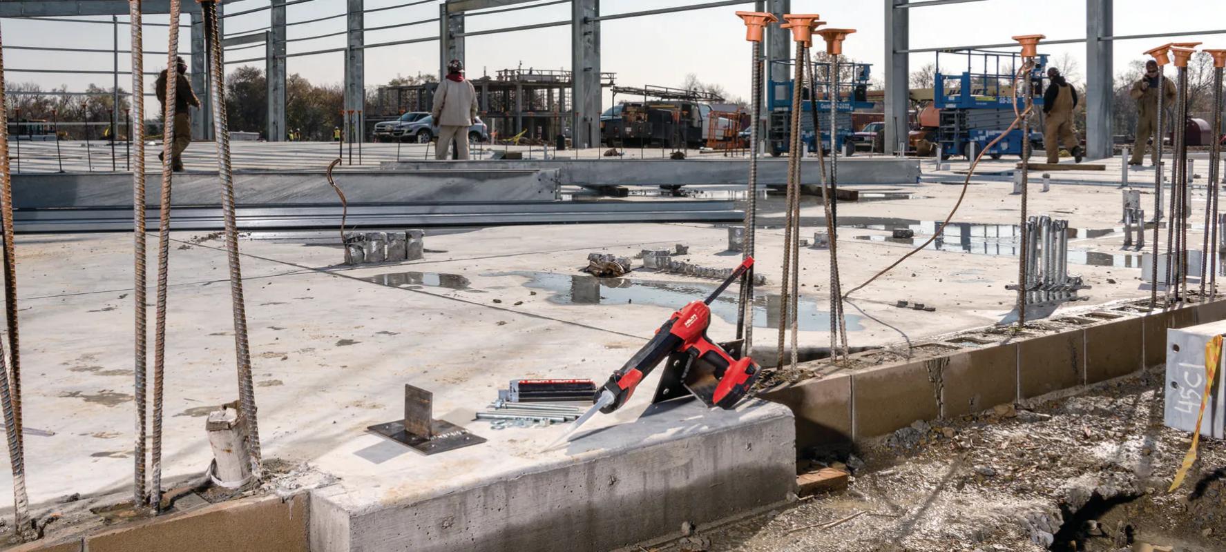 Hilti HDE 500-A22 Şarjlı Yapışkan Uygulama Tabancası (Aküsüz)