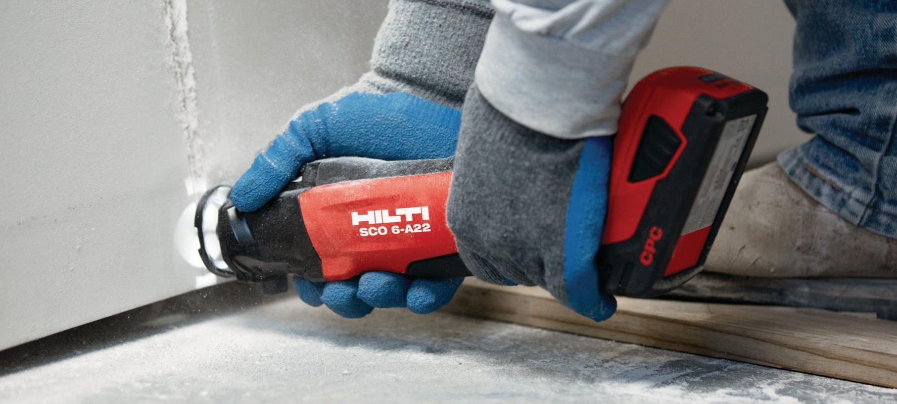 Hilti SCO 6-A22 Şarjlı Alçıpan Kesim Makinası (Aküsüz)