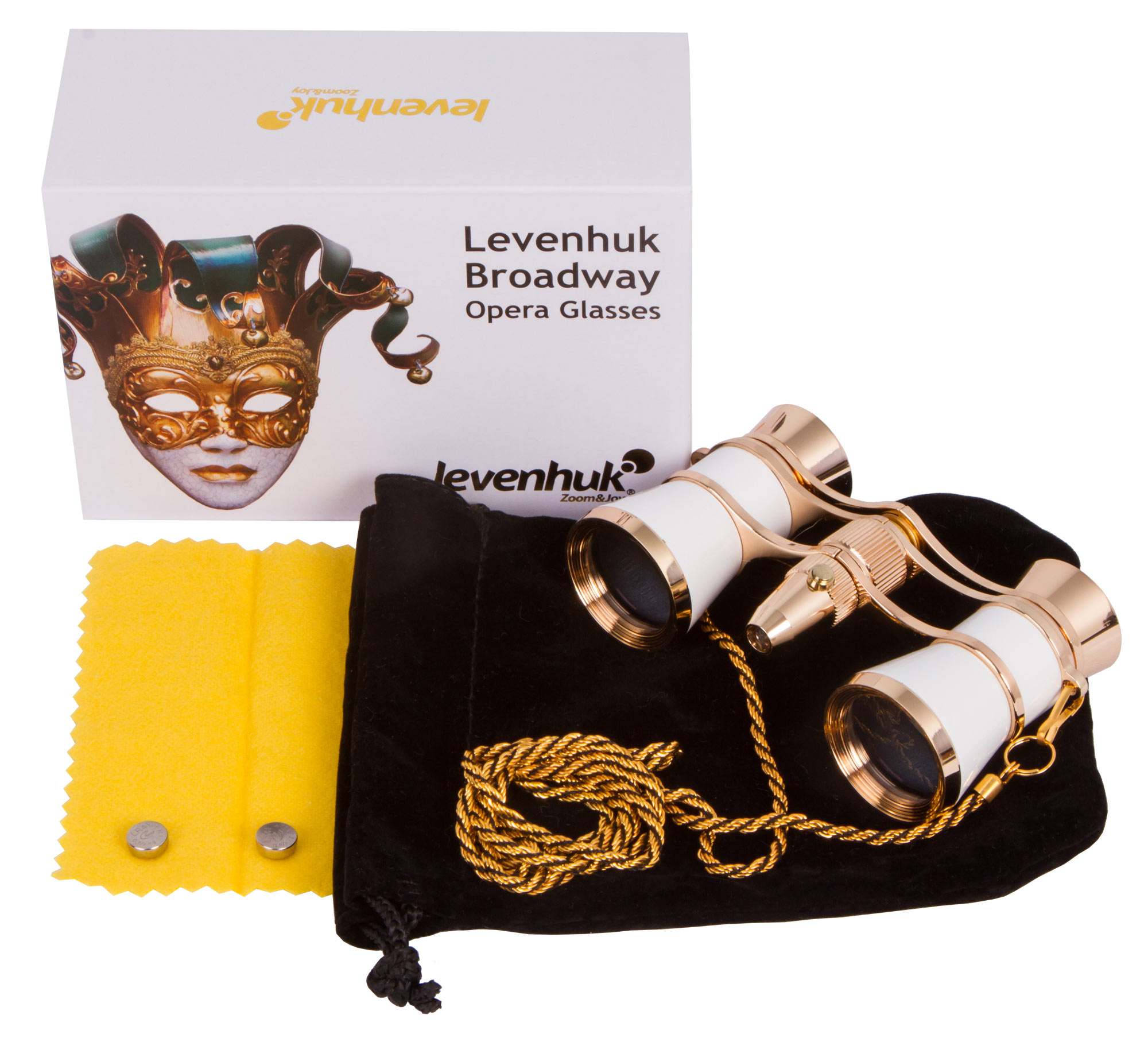Levenhuk Broadway 325F Opera Dürbünleri (LED ışıklı ve zincirli)