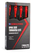 İzeltaş 4300 00 8107 Opak Seri Tornavida Seti (7 Parça)