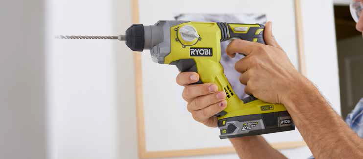 Ryobi R18SDS-0 18V Akülü Pnömatik Kırıcı Delici (Aküsüz)