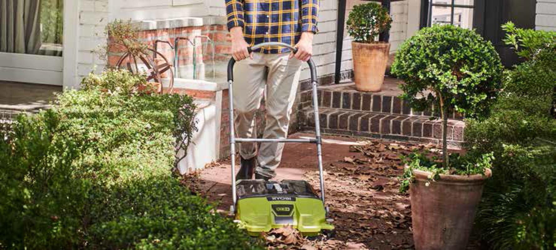 Ryobi R18SW3-0 18V Akülü Zemin Süpürme (Aküsüz)