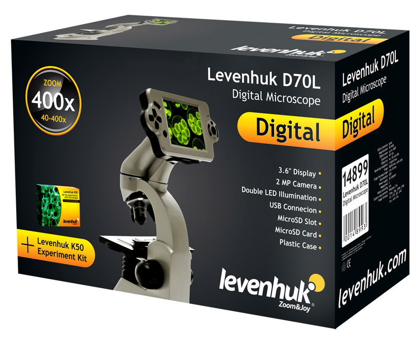 Levenhuk D70L Dijital Biyolojik Mikroskop