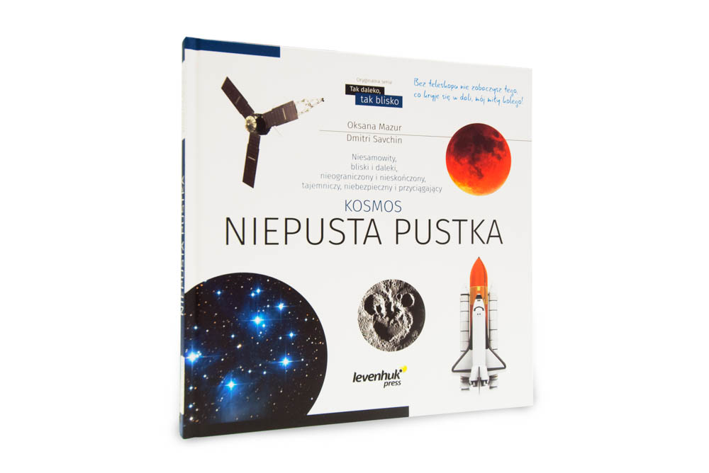 Uzay. Boşluk hiç de boş değil. Bilgilendirici kitap. Ciltli kapak