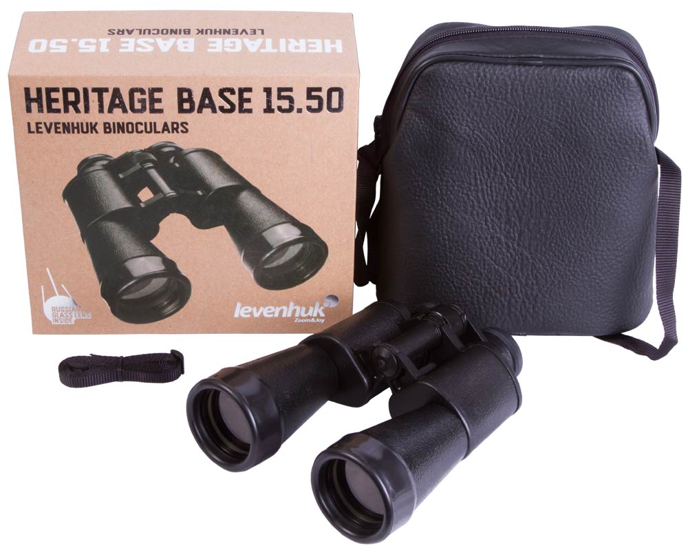 Levenhuk Heritage BASE 15x50 Binoküler Dürbün
