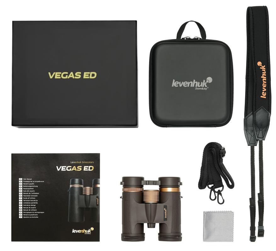 Levenhuk Vegas ED 8x32 Binoküler Dürbün