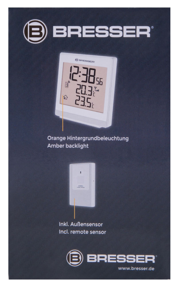 Bresser TemeoTrend SQ RC Weather Station, white