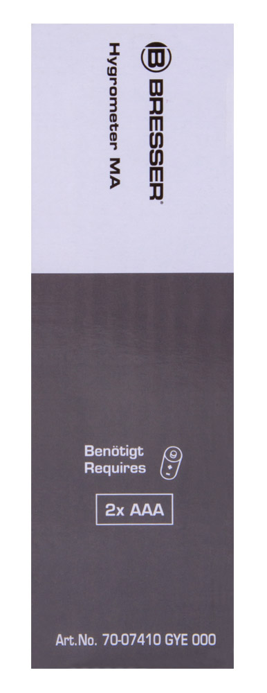 Bresser Mould Alert Hygrometer, white