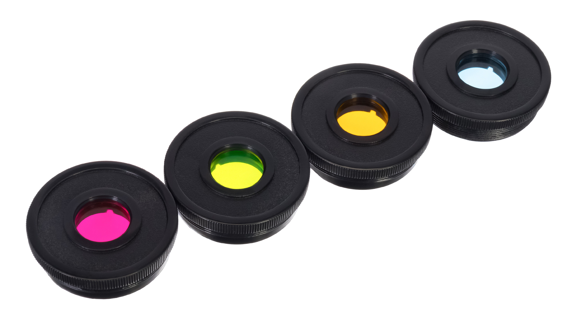 Bresser 1,25’’ Color Filters Set Essential (Red, Green, Blue, Yellow)