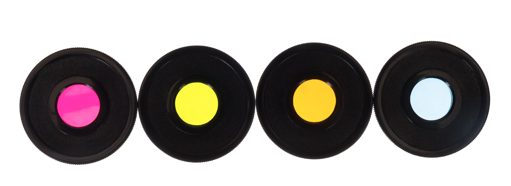 Bresser 1,25’’ Color Filters Set Essential (Red, Green, Blue, Yellow)