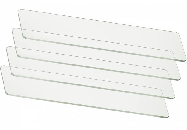 Bresser Blank Slides/Cover Plates 50/100 pieces