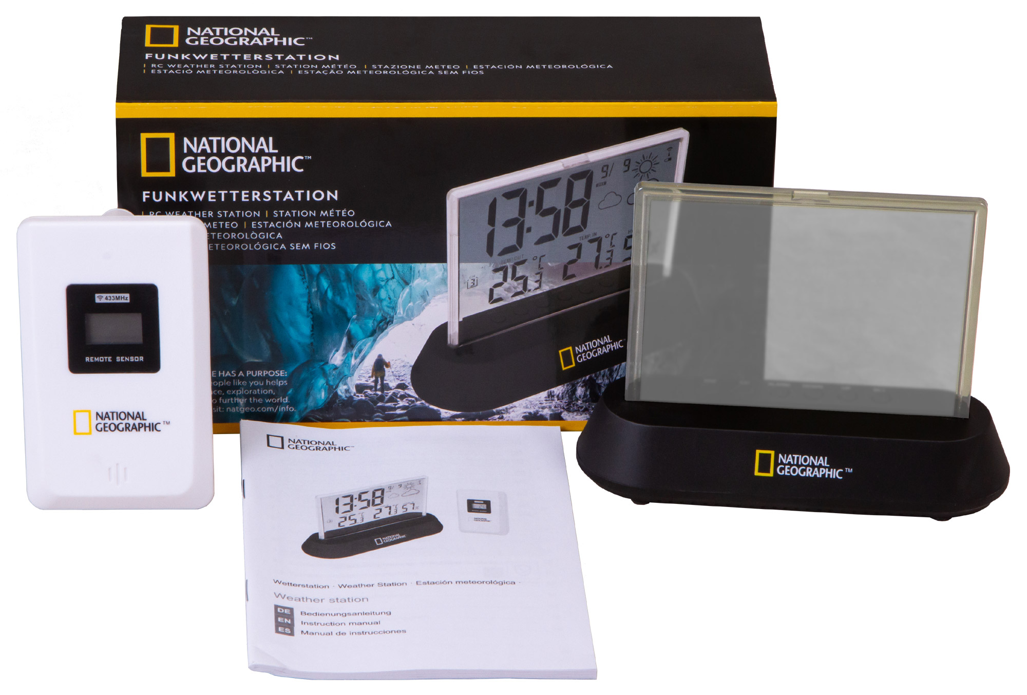 Bresser National Geographic Weather Station, transparent