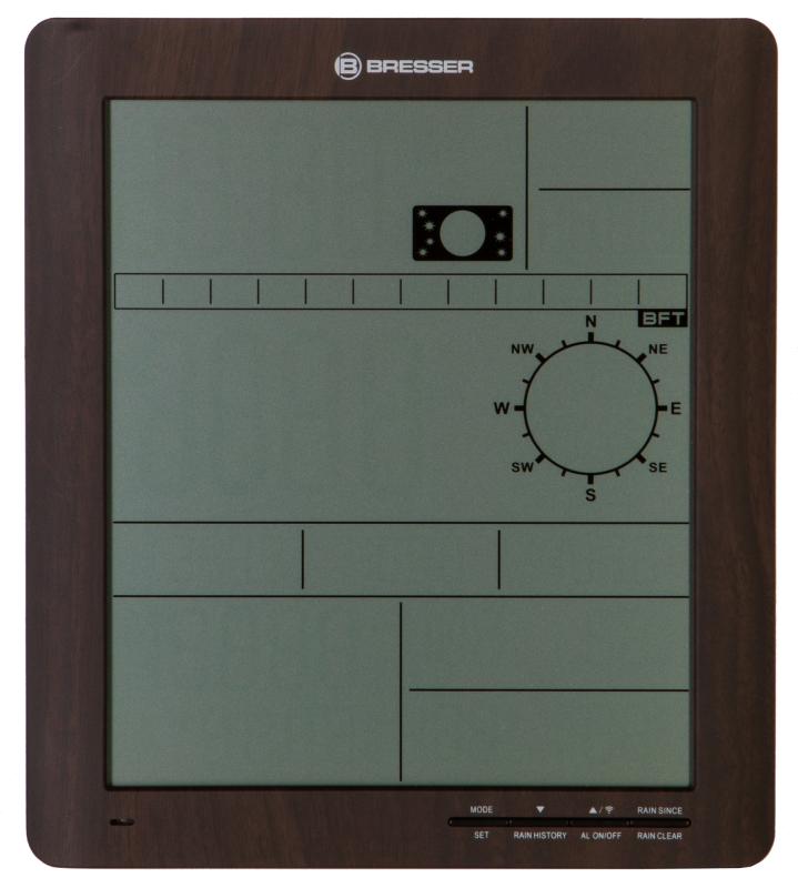 Bresser ClimaTemp XXL Weather Station, wooden look