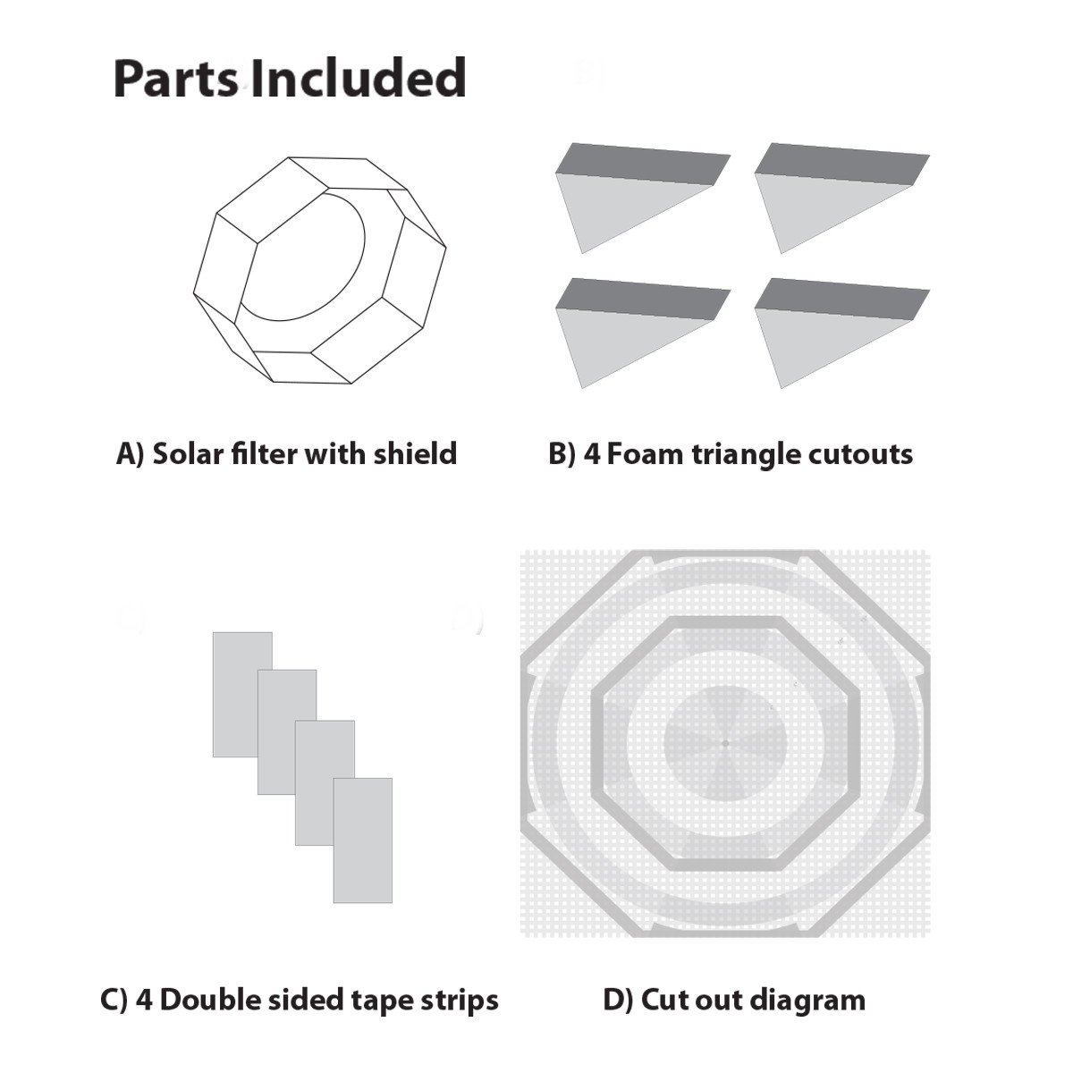 Explore Scientific Sun Catcher Solar Filter for 110–130mm Telescopes