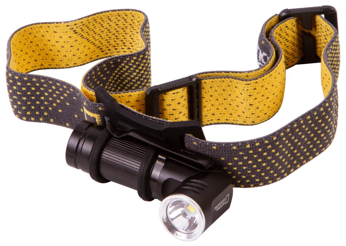 Bresser National Geographic ILUMINOS 450 LED Flashlight with Head Mount