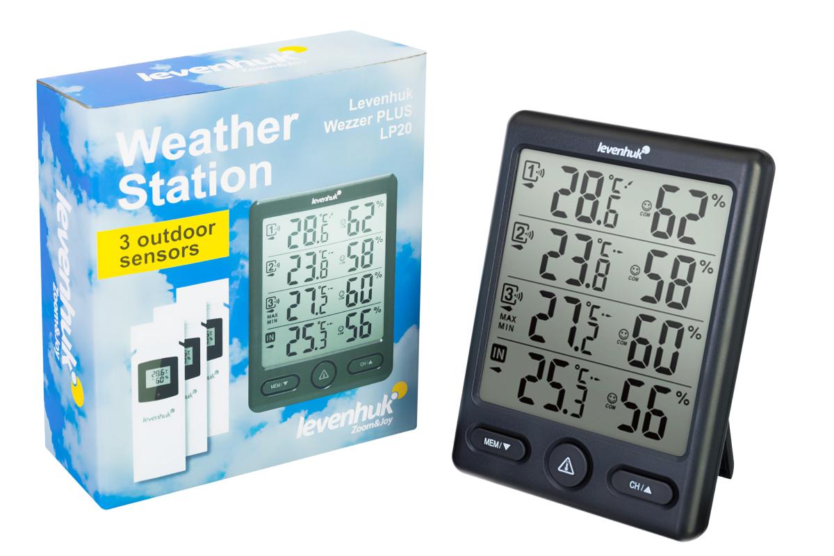 Levenhuk Wezzer PLUS LP20 Hava Durumu İstasyonu