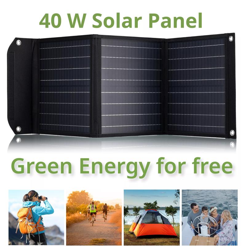Bresser Mobile Solar Charger 40 Watt with USB
