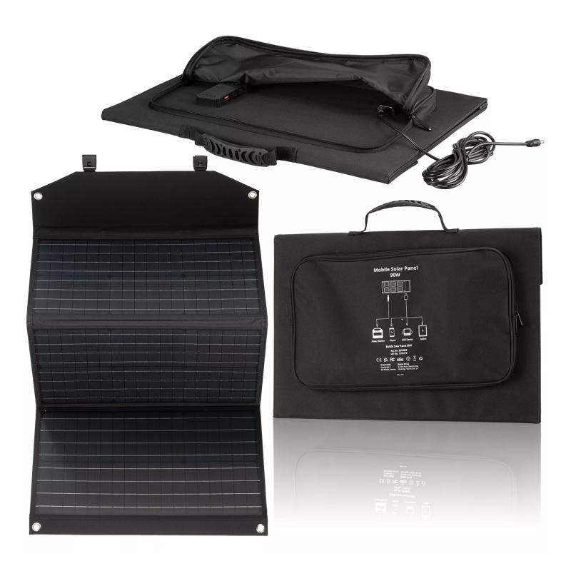 Bresser Mobile Solar Charger 90 Watt with USB
