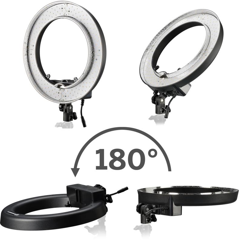 Bresser BR-RL12 Dimmable LED Daylight Ring Light 45W with Carry Bag