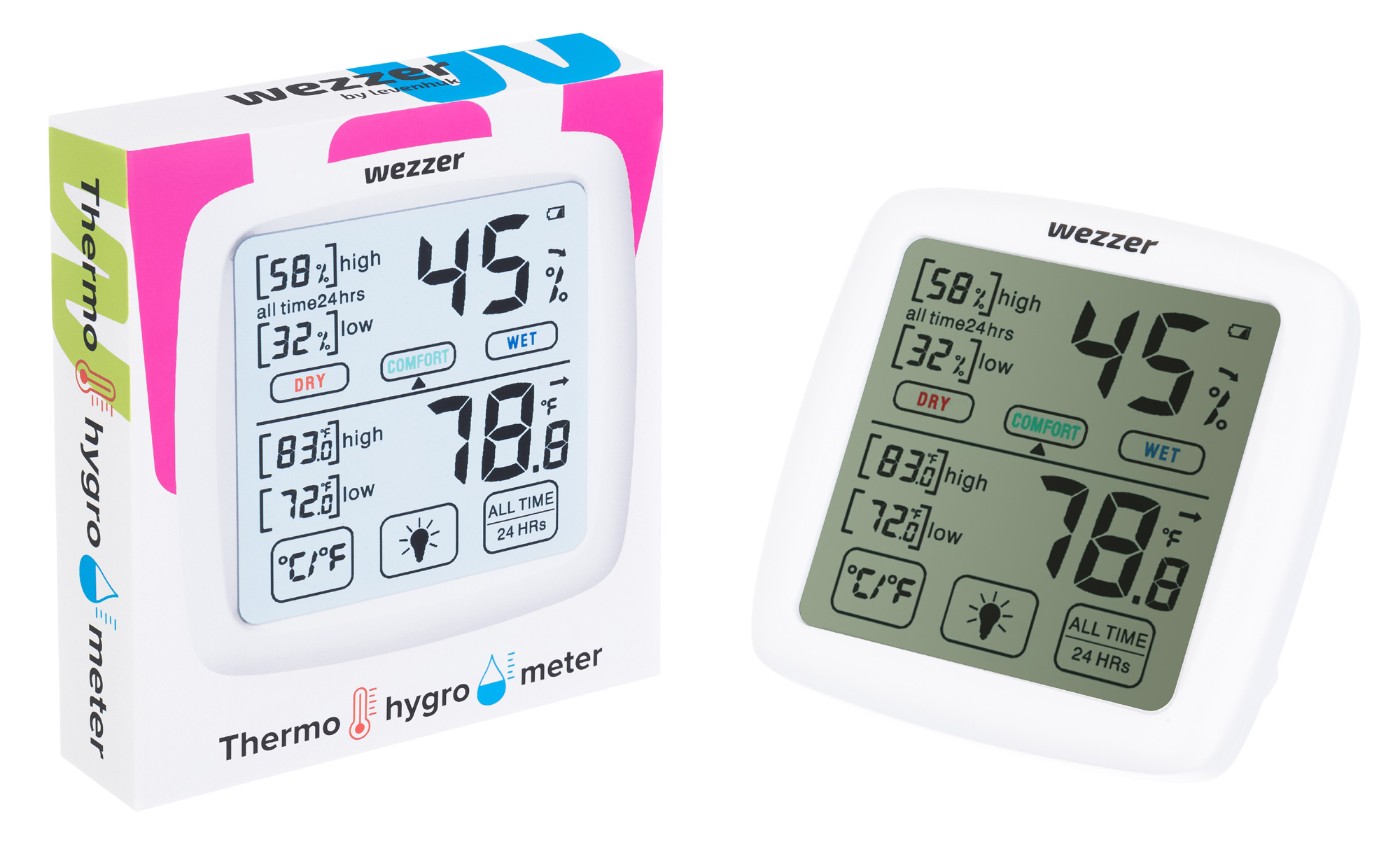 Levenhuk%20Wezzer%20Teo%20TH30%20Termo%20Higrometre