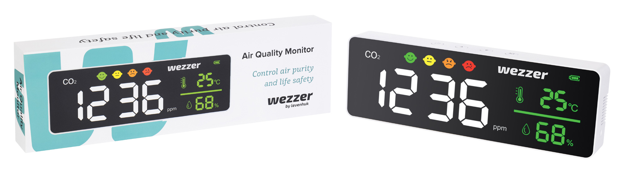 Levenhuk Wezzer Air MC50 Hava Kalitesi Monitörü