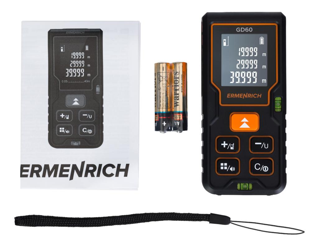 Ermenrich Reel PLUS GD60 Lazer Metre