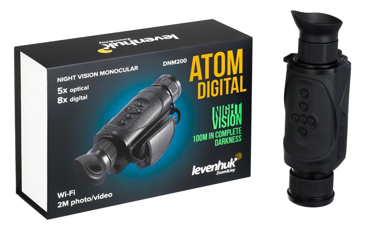 Levenhuk Atom Digital DNM200 Gece Görüşlü Monoküler Dürbün