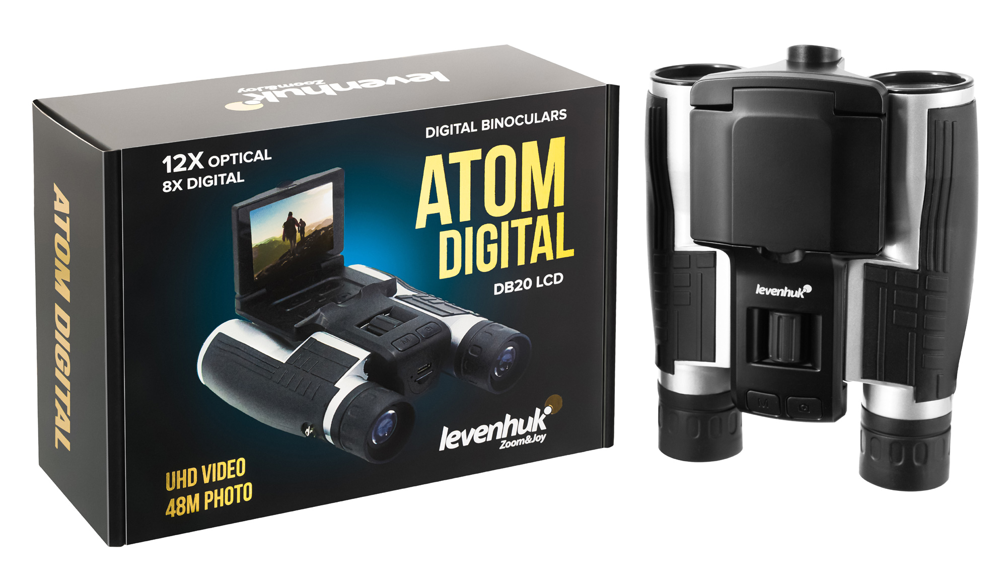 Levenhuk Atom Digital DB20 LCD Binoküler Dürbün