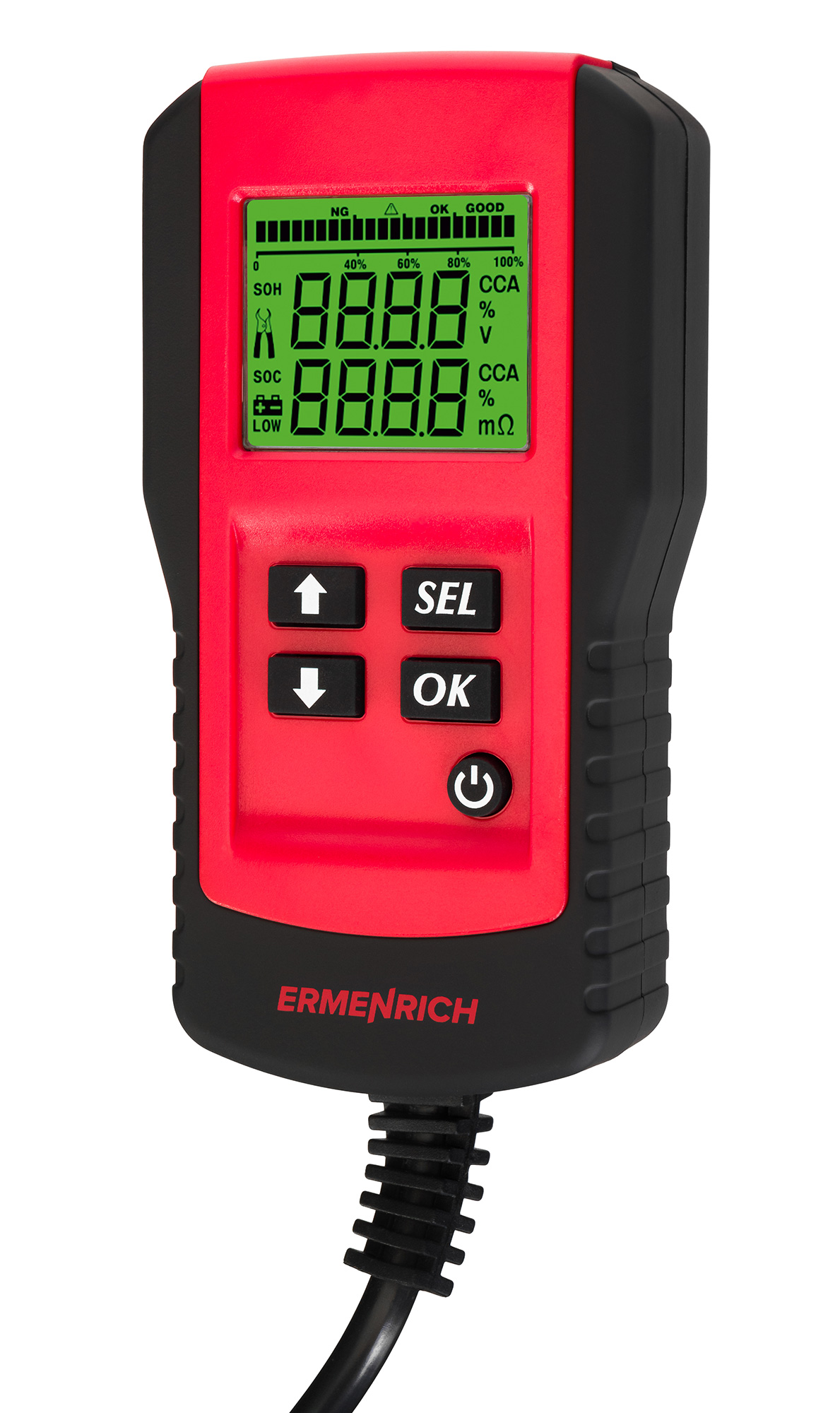 Ermenrich Zing AL45 Akü Test Cihazı