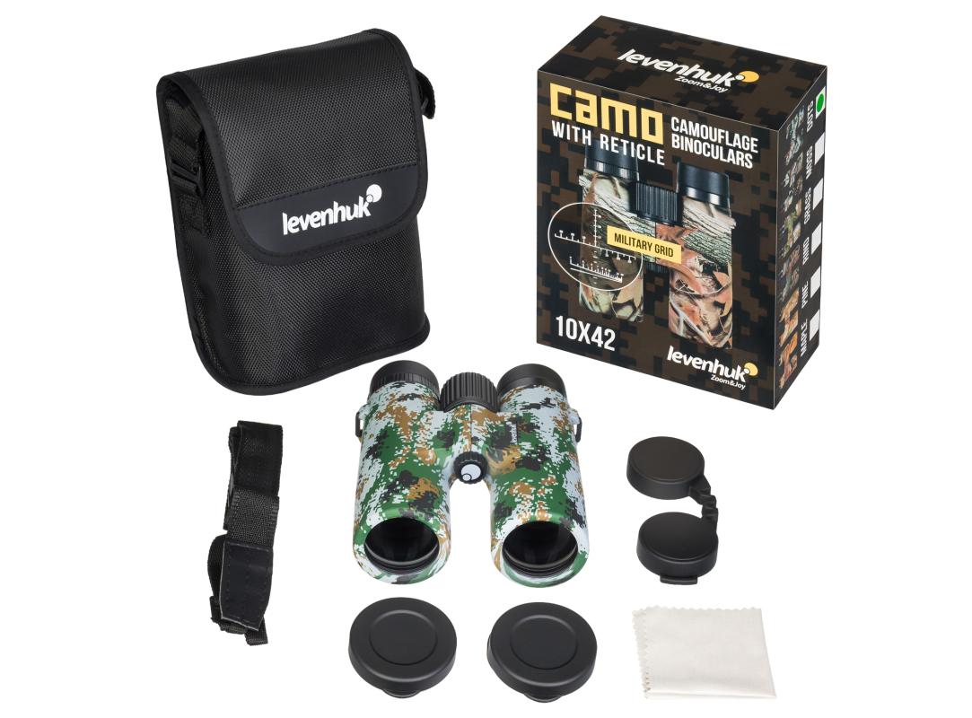 Levenhuk Camo 10x42 Artıkıllı Binoküler Dürbün