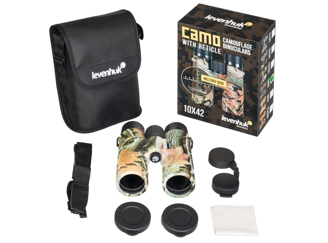 Levenhuk Camo 10x42 Artıkıllı Binoküler Dürbün