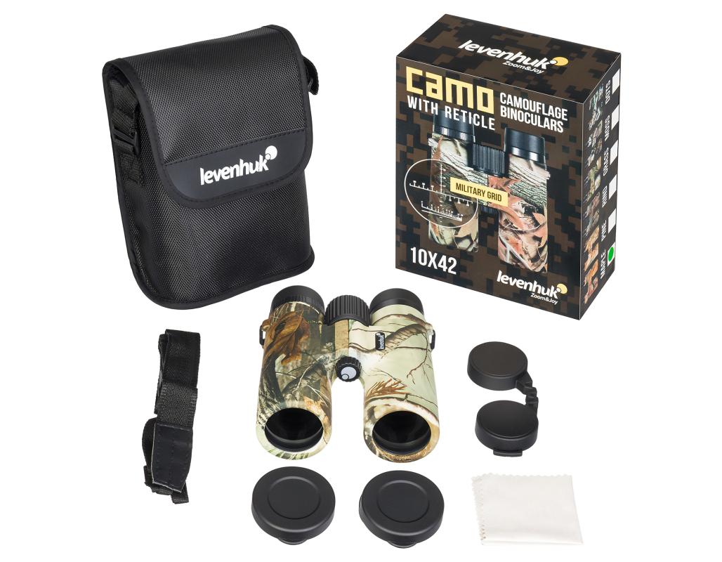 Levenhuk Camo 10x42 Artıkıllı Binoküler Dürbün