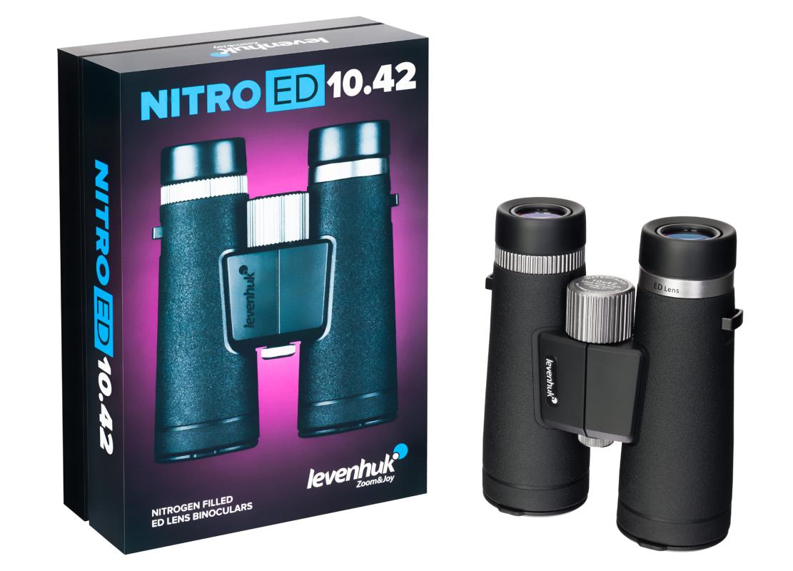 Levenhuk Nitro ED 10x42 Binoküler Dürbün