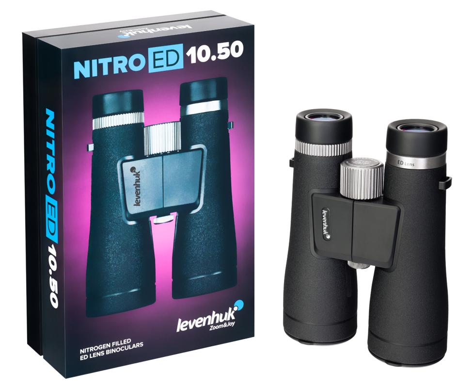 Levenhuk Nitro ED 10x50 Binoküler Dürbün
