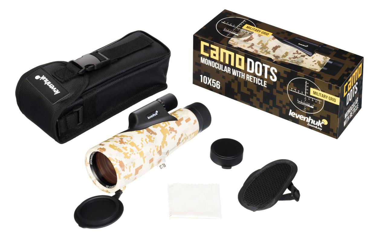 Levenhuk Camo 10x56 Artıkıllı Monoküler Dürbün