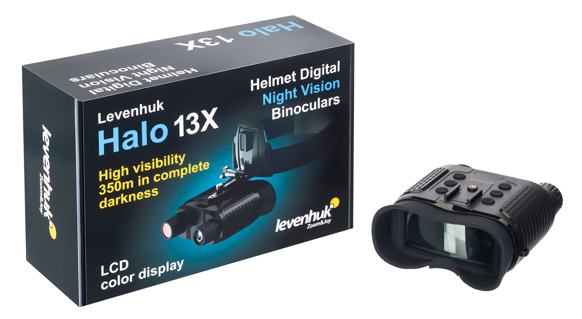 Levenhuk Halo 13X Helmet Dijital Gece Görüş Binoküler Dürbünü