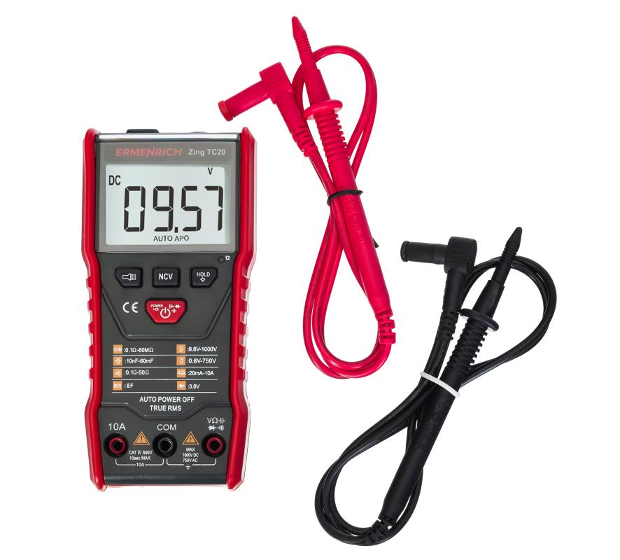 Ermenrich Zing TC20 Dijital Multimetre